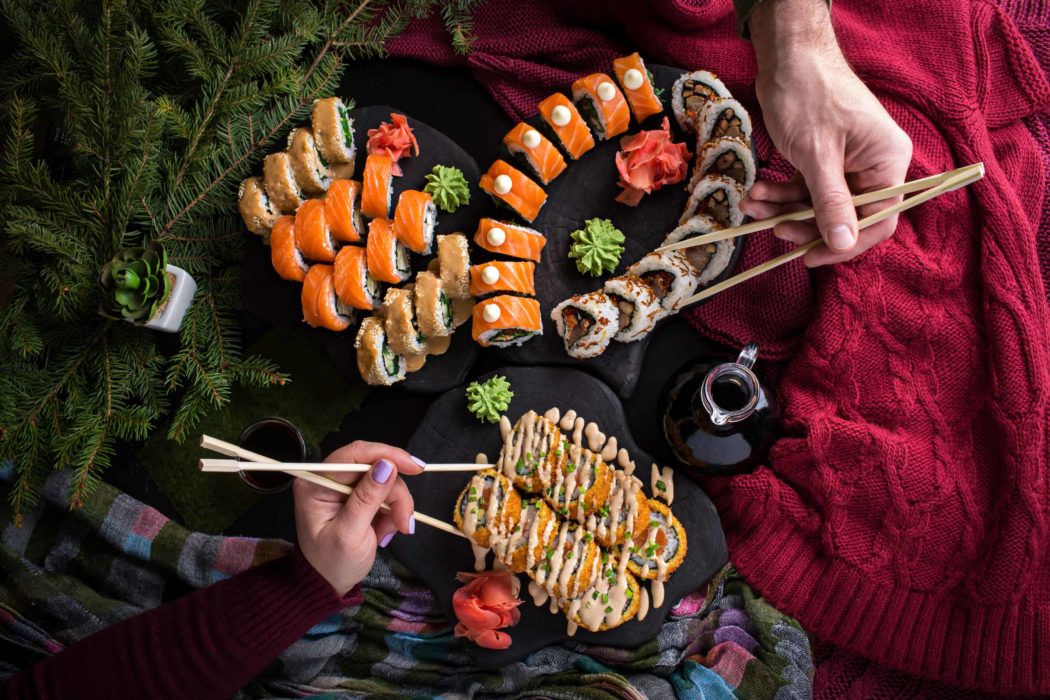 Japanese Inspired Christmas Meal | Taiko Sushi